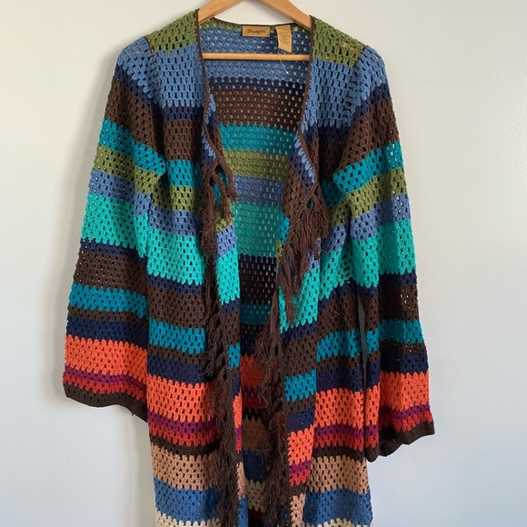 Ladies Knitted Wrangler Duster - Picture 1 of 4